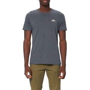 T-shirt Alpha Industries Basic Small Logo Gris M T-shirt Alpha Industries Basic Small Logo Gris M