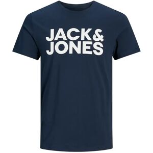 T-shirt Jack & Jones Corp o-neck Bleu 2XL T-shirt Jack & Jones Corp o-neck Bleu 2XL