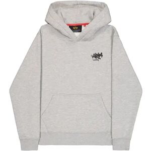Hoodie Alpha Industries Signature Gris L Hoodie Alpha Industries Signature Gris L