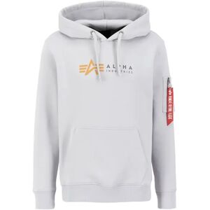 Hoodie Alpha Industries Label Gris XS Hoodie Alpha Industries Label Gris XS