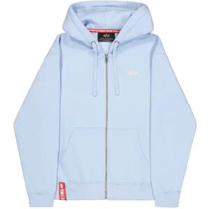 Hoodie Alpha Industries Zip Small Bleu 2XL Hoodie Alpha Industries Zip Small Bleu 2XL
