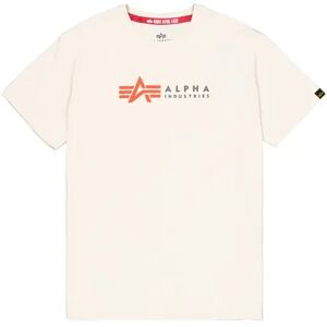 T-shirt Alpha Industries Label Blanc XL T-shirt Alpha Industries Label Blanc XL