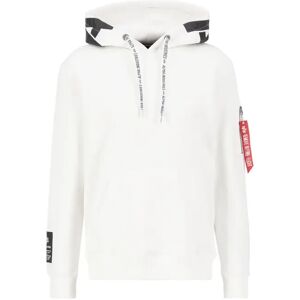 Hoodie Alpha Industries Alpha Blanc S Hoodie Alpha Industries Alpha Blanc S
