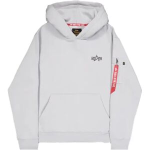 Hoodie Alpha Industries Signature BP Gris 3XL Hoodie Alpha Industries Signature BP Gris 3XL