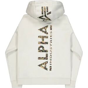 Hoodie Alpha Industries Backprint Mirror Gris 3XL Hoodie Alpha Industries Backprint Mirror Gris 3XL