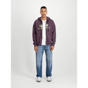 Zipper hoodie Alpha Industries Basic Violet S Zipper hoodie Alpha Industries Basic Violet S