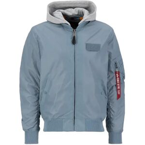 Hoodie Alpha Industries MA-1 TT Gris 2XL Hoodie Alpha Industries MA-1 TT Gris 2XL