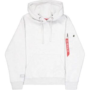 Hoodie Alpha Industries Label Back Print Gris M Hoodie Alpha Industries Label Back Print Gris M