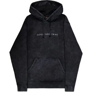 Hoodie Alpha Industries Acid Logo Noir S Hoodie Alpha Industries Acid Logo Noir S