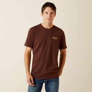 T-shirt Ariat They Ain't Us Marron S T-shirt Ariat They Ain't Us Marron S