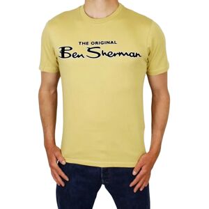 T-shirt Ben Sherman Signature Logo Print Beige XL T-shirt Ben Sherman Signature Logo Print Beige XL