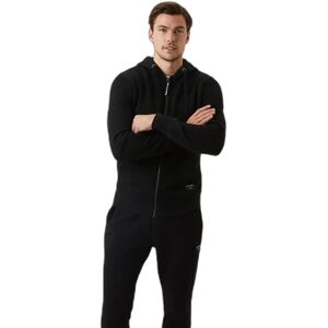 Hooded sweatshirt met rits Björn Borg Centre Noir S Hooded sweatshirt met rits Björn Borg Centre Noir S