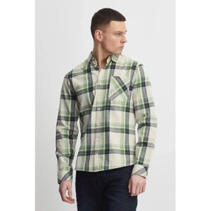 Geruit overhemd met lange mouwen en zak Blend Bleu 2XL Geruit overhemd met lange mouwen en zak Blend Bleu 2XL