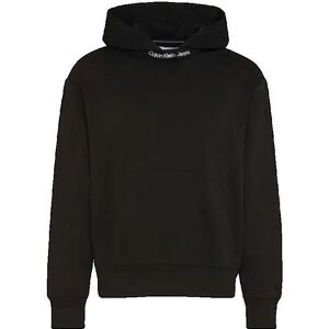 Hoodie Calvin Klein Logo Tape Noir 2XL Hoodie Calvin Klein Logo Tape Noir 2XL