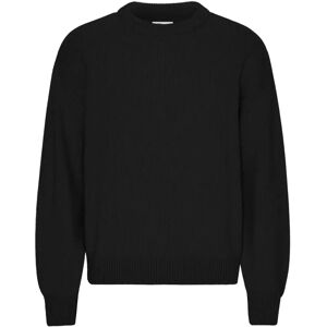 Trui met oversized ronde hals Colorful Standard Deep Black Noir L Trui met oversized ronde hals Colorful Standard Deep Black Noir L