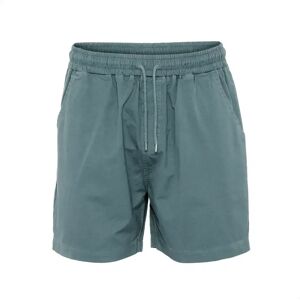 Twill Short broek Colorful Standard Organic steel blue Bleu M Twill Short broek Colorful Standard Organic steel blue Bleu M
