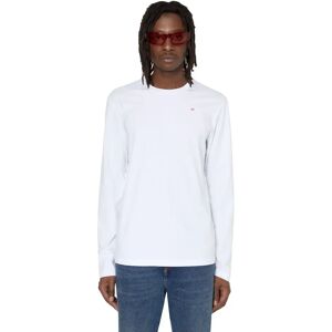 T-shirt met lange mouwen Diesel Diegor Microdiv Blanc L T-shirt met lange mouwen Diesel Diegor Microdiv Blanc L