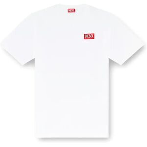 T-shirt Diesel T Boxt Lab Blanc S T-shirt Diesel T Boxt Lab Blanc S