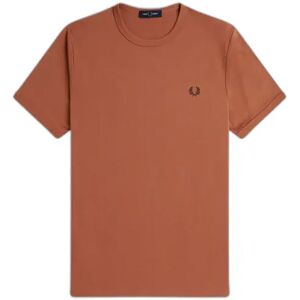 T-shirt Fred Perry Ringer Orange 2XL T-shirt Fred Perry Ringer Orange 2XL