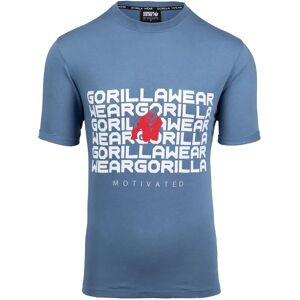 T-shirt Gorilla Wear Bradley Bleu 2XL T-shirt Gorilla Wear Bradley Bleu 2XL