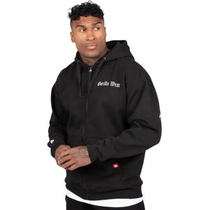 Hooded sweatshirt met rits Gorilla Wear Utah Noir 4XL Hooded sweatshirt met rits Gorilla Wear Utah Noir 4XL