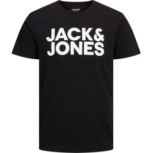 Logo T-shirt Jack & Jones Corp PLS Noir 5XL Logo T-shirt Jack & Jones Corp PLS Noir 5XL