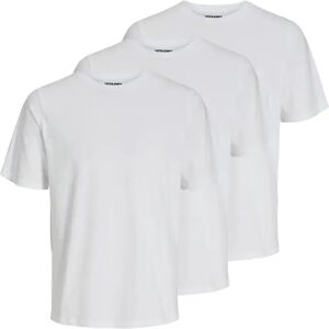 Ronde hals T-shirts Jack & Jones Under (x3) Blanc M Ronde hals T-shirts Jack & Jones Under (x3) Blanc M