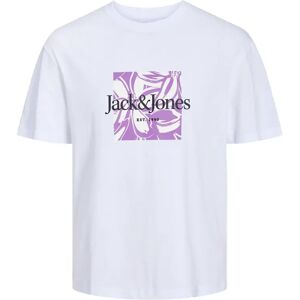 T-shirt Jack & Jones Lafayette Branding Blanc XL T-shirt Jack & Jones Lafayette Branding Blanc XL