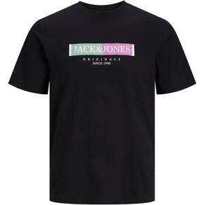 T-shirt Jack & Jones Lafayette Box Noir M T-shirt Jack & Jones Lafayette Box Noir M