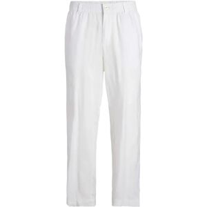 Linnen chino broek Jack & Jones Karl Lawrence Blanc M Linnen chino broek Jack & Jones Karl Lawrence Blanc M