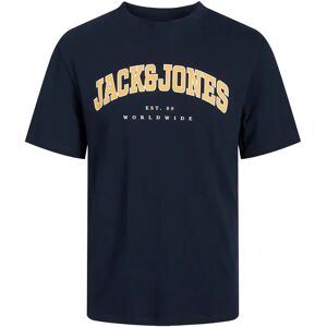 T-shirt Jack & Jones Caleb Varsity PLS Bleu 4XL T-shirt Jack & Jones Caleb Varsity PLS Bleu 4XL