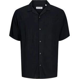 Shirt Jack & Jones Jeff Solid Noir M Shirt Jack & Jones Jeff Solid Noir M