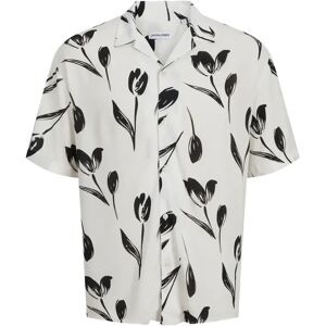 Shirt Jack & Jones Jeff Charge Blanc XL Shirt Jack & Jones Jeff Charge Blanc XL