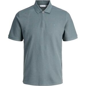 Polo met rits Jack & Jones Austin Bleu L Polo met rits Jack & Jones Austin Bleu L