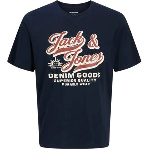 T-shirt Jack & Jones Logo AW25 Bleu S T-shirt Jack & Jones Logo AW25 Bleu S