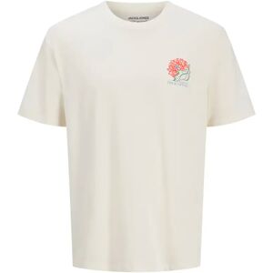 T-shirt Jack & Jones Floral Pls Blanc 6XL T-shirt Jack & Jones Floral Pls Blanc 6XL