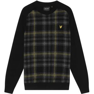 Trui Lyle & Scott Tartan Jumper Noir M Trui Lyle & Scott Tartan Jumper Noir M