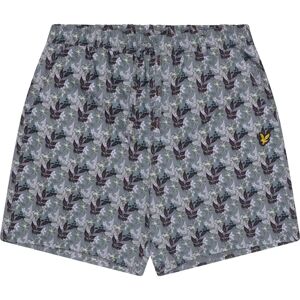 Korte Lyle & Scott Emblem Towelling Gris XS Korte Lyle & Scott Emblem Towelling Gris XS
