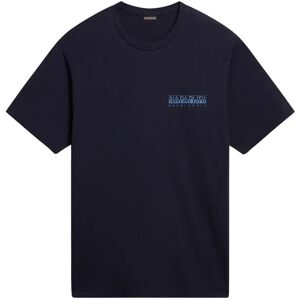 T-shirt Napapijri Hill Bleu S T-shirt Napapijri Hill Bleu S