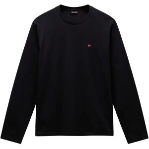 T-shirt met lange mouwen Napapijri Salis Noir S T-shirt met lange mouwen Napapijri Salis Noir S