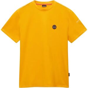 T-shirt Napapijri S-Badge Orange S T-shirt Napapijri S-Badge Orange S