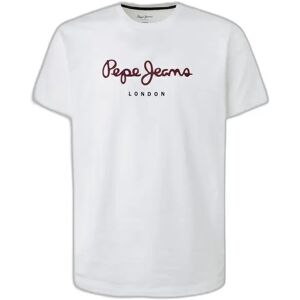T-shirt Pepe Jeans Eggo N Blanc S T-shirt Pepe Jeans Eggo N Blanc S