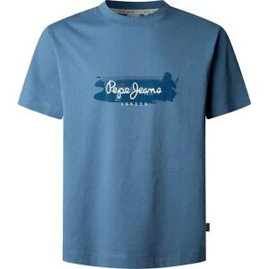 T-shirt Pepe Jeans Picthon Bleu S T-shirt Pepe Jeans Picthon Bleu S
