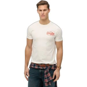 Casual T-shirt Superdry Vintage Logo Tokyo Blanc 2XL Casual T-shirt Superdry Vintage Logo Tokyo Blanc 2XL