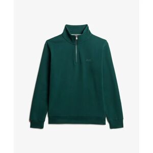 Sweater met ritskraag Superdry Essential Logo Henley Vert S Sweater met ritskraag Superdry Essential Logo Henley Vert S