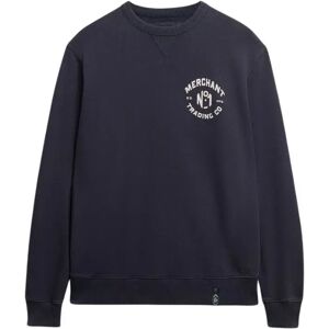Sweatshirt Superdry The Merchant Store Bleu L Sweatshirt Superdry The Merchant Store Bleu L