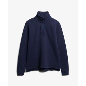 Classic trucker sweater in pique Superdry Bleu 2XL Classic trucker sweater in pique Superdry Bleu 2XL