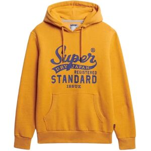 Hoodie Superdry Standard Script Jaune M Hoodie Superdry Standard Script Jaune M
