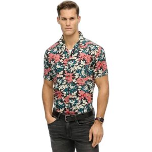 Hawaïaans shirt Superdry The Merchant Store Bleu 2XL Hawaïaans shirt Superdry The Merchant Store Bleu 2XL