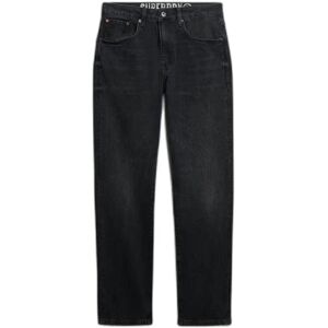 Slim Rechte Jeans Superdry Vintage Noir 34x32 Slim Rechte Jeans Superdry Vintage Noir 34x32